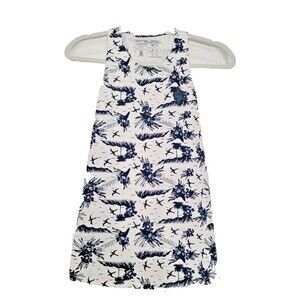 PATAGONIA Women's Wander Crest Tropical Tank Top Shirt All Over Print XS